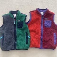 パタゴニア　ベスト　姉弟セットのサムネイル