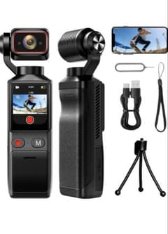 新品】4K 小型Vlogカメラ 180°回転レンズ 1.69インチ タッチ操作のサムネイル
