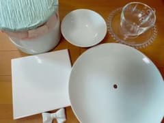 ポーセラーツ　白磁　キルンアートのサムネイル