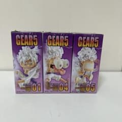ワンピース GEAR5 フィギュアセット 01 04 05のサムネイル