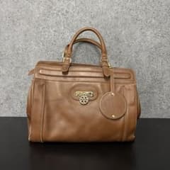 Tory Burch ハンドバッグ ブラウン レザーのサムネイル