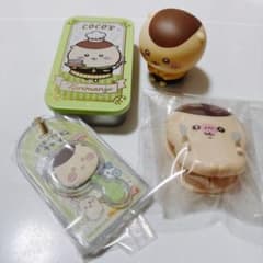 ちいかわ くりまんじゅう ココスフィギュア 缶ケース チャームのサムネイル