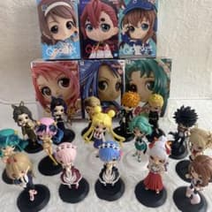 Q posket まとめ売り いろいろ22体　鬼滅　ヒロアカ　プリキュア　リゼロ