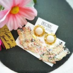 望様専用♡ツイードピアス　イエナ　エテ　ミスティック　マジェスティックレゴンのサムネイル