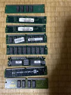 ジャンク メモリ基板 まとめ売り SDRAM系 IC金都市鉱山 金回収用