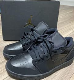 【新品】NIKE AIR JORDAN 1 LOW blkのサムネイル