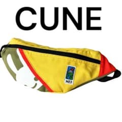 CUNE×MEIドラムバッグ キューン 2679 CUNE MEI コラボ ボディバッグ キューン ウエストバッグ - メルカリ