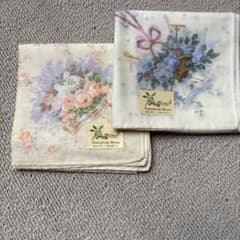 Romantische Strasse 花柄ハンカチ 2枚セットのサムネイル
