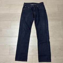 デニムパンツ ストレート インディゴ シンプル　キレイめのサムネイル