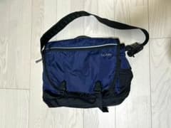 90s L.L.Bean メッセンジャーバッグ ネイビーのサムネイル