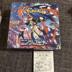 ポケモンカード　シュリンク付きニンジャスピナー MEGA ‼️即日発送‼️のサムネイル