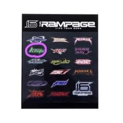RAMPAGE ランペ ネーム ステッカー 神谷健太のサムネイル