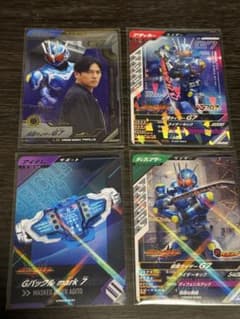 ガンバレジェンズ 仮面ライダーG7 LR パラレル他 4枚セットのサムネイル