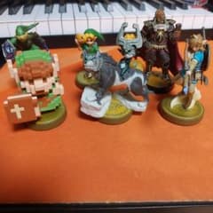 amiibo ゼルダの伝説 フィギュア 6体セット - メルカリ