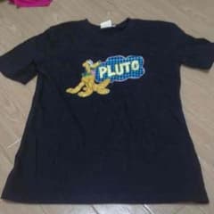 プルート黒のTシャツ★Mのサムネイル