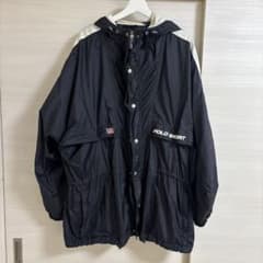 POLO SPORT ナイロンジャケット ブラック ホワイト XLのサムネイル