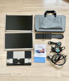 Kwumsy S6モバイルモニター2画面トリプルポーダブルモニター - メルカリ