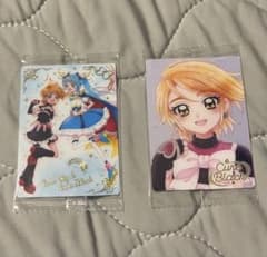 プリキュア　ウエハース　キュアスカイ キュアブラック HR MR 2枚セットのサムネイル