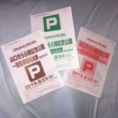 ワイルドバンチ 2019 駐車券 3日分のサムネイル