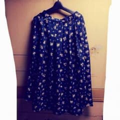 小花柄 ロングスカートのサムネイル