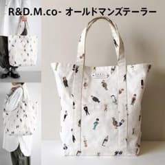 R&D.M.Co- オールドマンズテーラー GREATMANS トートバッグ 白のサムネイル