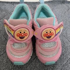 ピンク　14センチEE  アンパンマン ベビーシューズのサムネイル