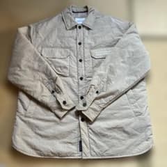 【美品】CALVIN KLEIN JEANS ベージュ　ジャケット　ブルゾン　S