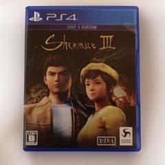 新品同様■PS4 シェンムー3 初回特典コード未使用つきのサムネイル