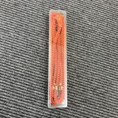 【美品】着物 帯締め 2本セット（オレンジ・朱色系）