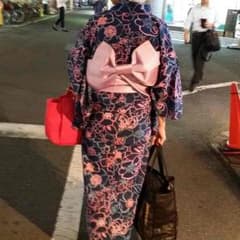 浴衣と帯のセットのサムネイル
