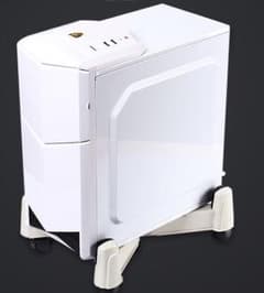PC ワゴン 複合機ラック CPUキャスター付き 本体収納のサムネイル