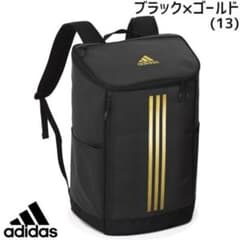 adidas リュックサック　バックパック ブラック×ゴールド　アディダス大容量のサムネイル
