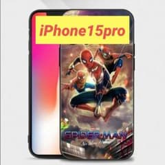 iPhone15pro 케이스 커버 iPhone 케이스 스파이더 맨