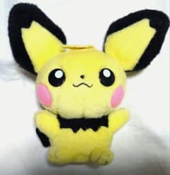 美品　ピチュー　ぬいぐるみ　ピチュー兄　TOMY ポケモン　兄　お兄ちゃん ポケモン ピチュー 兄 ぬいぐるみ - メルカリ