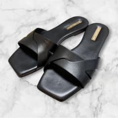 DEA SANDALS CAPRI スクエアトゥ レザーサンダル 38 DEA SANDALS CAPRI スクエアトゥ レザーサンダル 38 - メルカリ