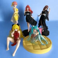 5個セット】 美少女フィギュア まとめ売り 初音ミク フィギュア ほか 