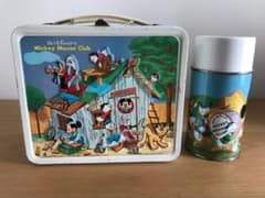 ミッキーマウス クラブ アラジンランチボックス1963レトロ 缶 - メルカリ