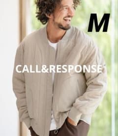 CALL&RESPONSE mj9353-ノビル360 キルティング中綿ブルゾン - メルカリ