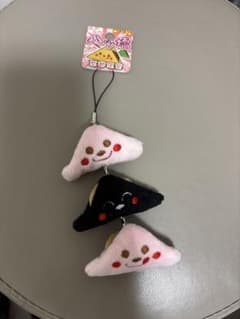 京都キーホルダー　八ツ橋　ふかふかぬいぐるみ　取り外し可能のサムネイル