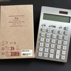 無印良品 電卓 12桁 アルミのサムネイル