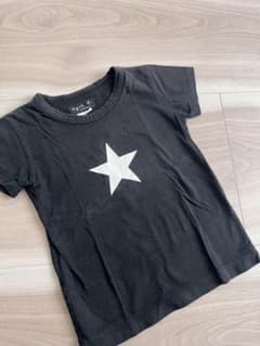 agnès b. キッズ Tシャツ S 黒 星プリントのサムネイル