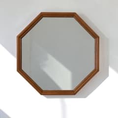 Vintage オーク無垢材 ミラー ウォールミラー 北欧 ミッドセンチュリー Vintage オーク無垢材 ミラー ウォールミラー 北欧 ミッドセンチュリー