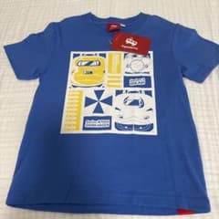 【新品・タグ付き】ポポンデッタ 新幹線デザイン Tシャツ 120cmのサムネイル