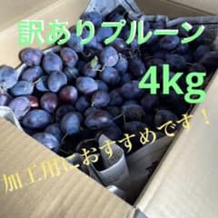 訳あり、シュガープルーン　4kgのサムネイル