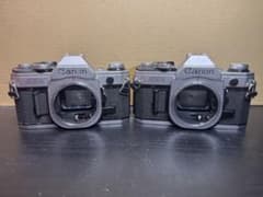 Canon AE-1 フィルム一眼レフカメラ 2台セット ジャンク - メルカリ