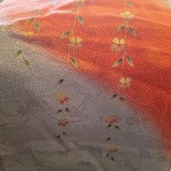 お値下げ　帯揚げ　桜　リバーシブルのサムネイル