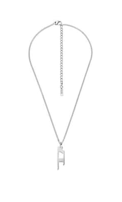 ま*ん様 DIESEL Dロゴ ステンレススチール ネックレスのサムネイル