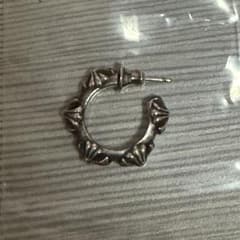 【美品】CHROME HEARTS シルバー フープピアスのサムネイル