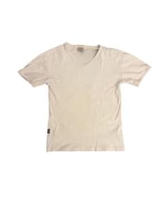AVIREX リブ素材 半袖Tシャツ ホワイト Sのサムネイル