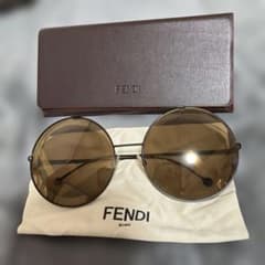 FENDI 美品　ラウンドサングラス ブラウンレンズのサムネイル